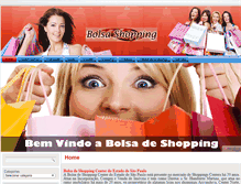 Tablet Screenshot of bolsashopping.com.br